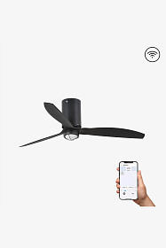 Светодиодный вентилятор MINI Tube Fan M черный матовый DC SMART