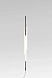 Вертикальный светильник Ambrosia V 130 Plug-in черный