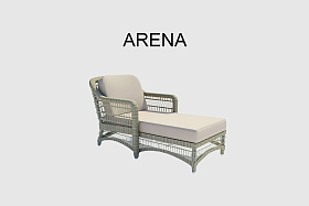 Лежак Arena WHITE WASH 