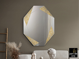 Зеркало Laverna золотое