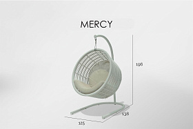 Подвесное кресло Mercy OFF WHITE