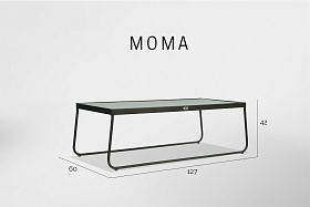 Стол журнальный Moma CARBON