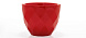 Кашпо Vases Nano матовое красное 15см