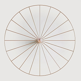 Бра WHEEL A1053 15 cm. Gold + R1052 90 cm. Gold