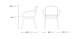 Кресло обеденное Vimini KS1500100