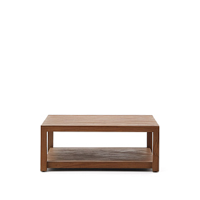 Приставной столик Sashi из массива тикового дерева 90 x 90 см