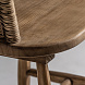 Полубарный стул Quenza натуральный цвет