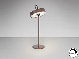 Gong Настольная лампа LED с отделкой Corten 