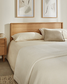 Lenon Кровать из шпона дуба для матраса 160 x 200 см